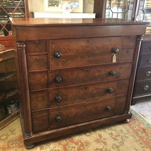 Victorian Mahogany Scottish Chest Of Drawers La Maison