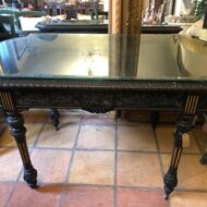 Victorian Ebonized Hall Table
