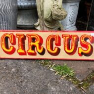 Circus Wooden Sign
