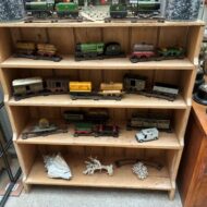 Antique Pine Bookcase
